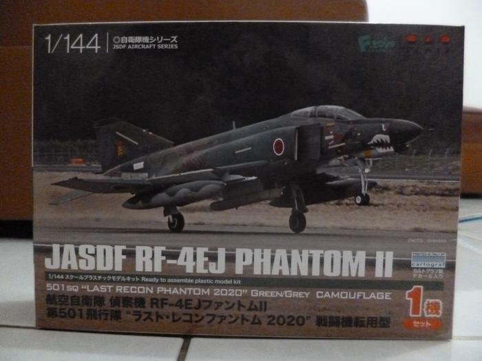 Gambar Model Kit 1/144 Platz JASDF RF-4E Phantom II 501 SQ Green Green/Grey dari PraiseForFuhrer ModelKit undefined Tokopedia