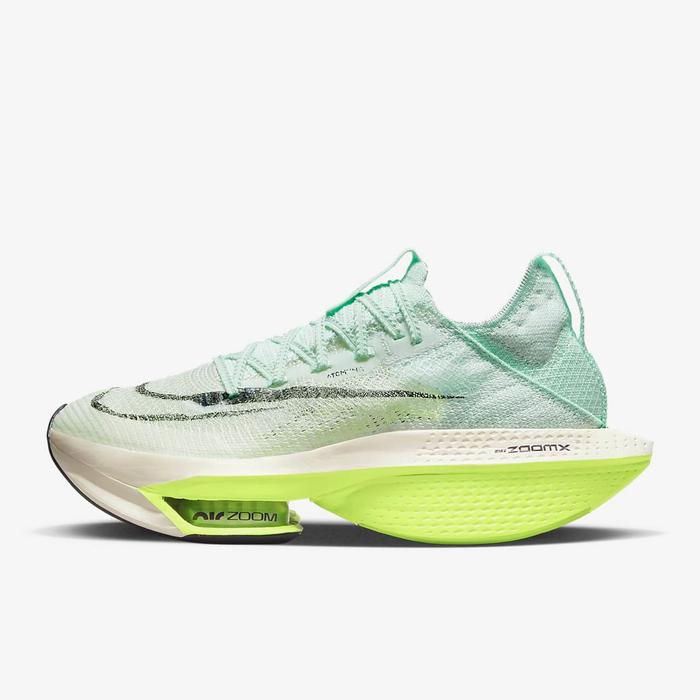 Nike Air Zoom Alphafly Next% Mint Foam Volt Original BNIB Resmi Size  Lain