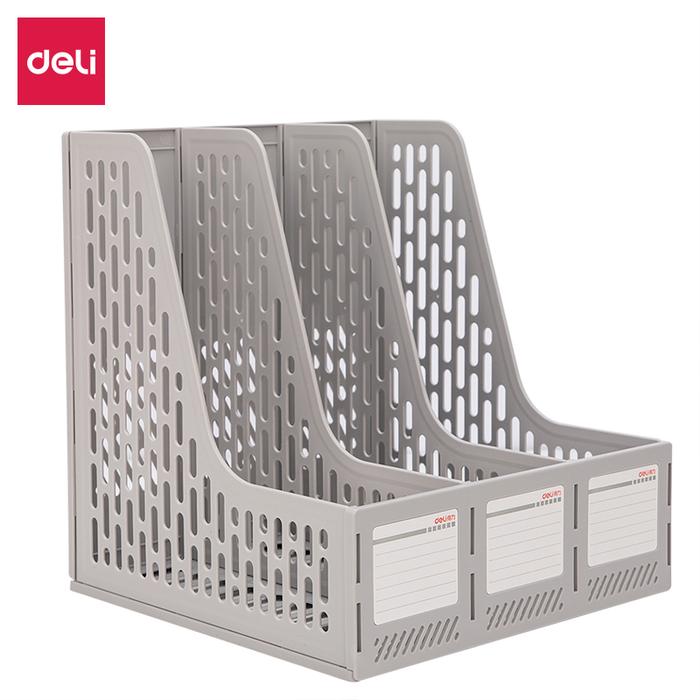 Gambar Deli Magazine Container / File Tray / Box File Tempat Dokumen 7899X - Abu-abu, 4 dari Deli Stationery Indonesia undefined Tokopedia