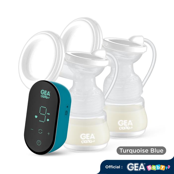 Gambar GEA Baby Cello D1 Portable Double Breastpump / pompa asi eletrik Aksesoris Accessories - Turqoise Blue, special diskon dari GEA Baby Indonesia undefined Tokopedia