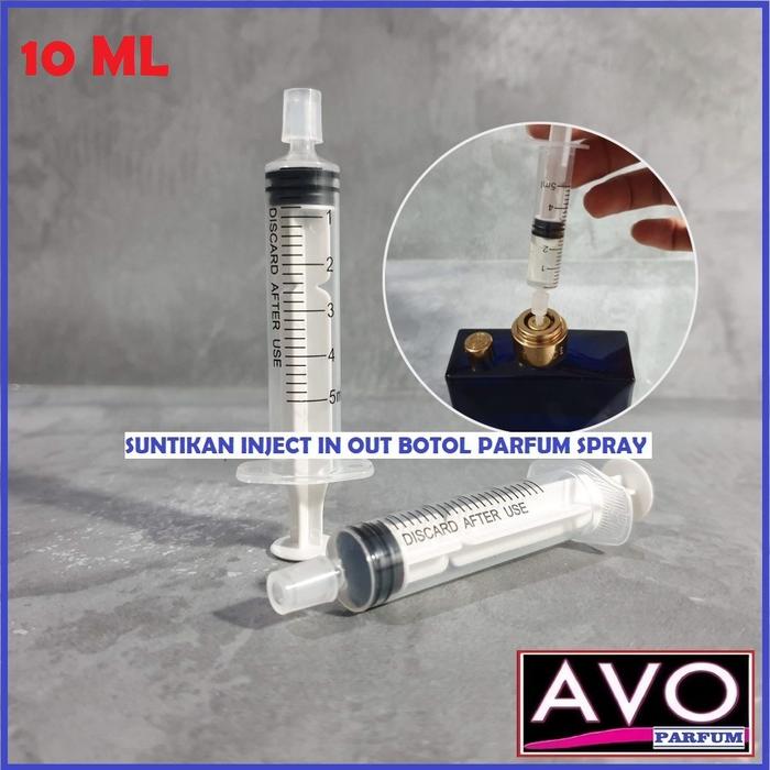 Gambar Suntikan Parfum inject in out dari Botol parfum ori Spray - 10 ML dari AVO GROSIR undefined Tokopedia