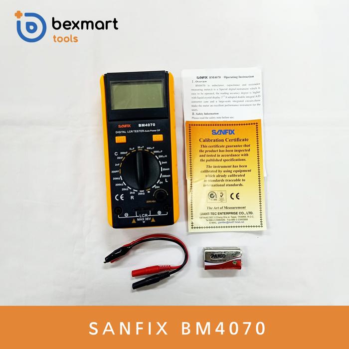 Jual LCR Meter Digital SANFIX BM4070 LCR Meter Jakarta Barat
