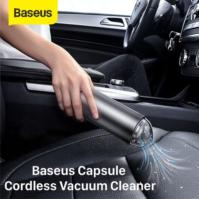Gambar BASEUS CAPSULE CAR VACUUM CLEANER PORTABLE PENGHISAP DEBU MOBIL - Hitam dari UnboxinG undefined Tokopedia