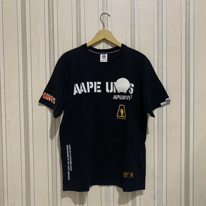 Tshirt Aape By A Bathing Ape Universe Back Print
