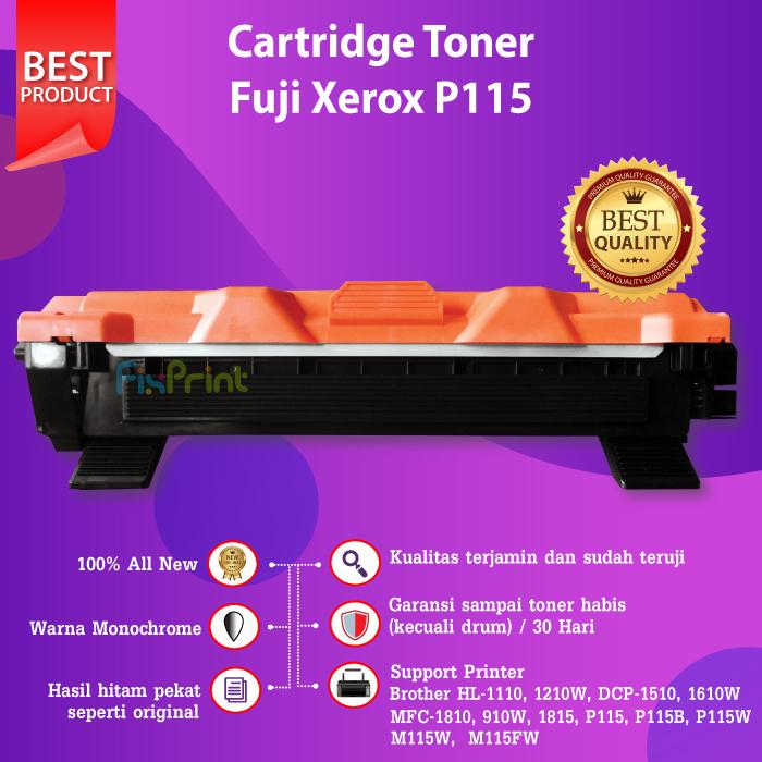 Gambar Cartridge Toner P115 P115W Compatible Printer Fuji Xerox M115W M115FW - COMPATIBLE dari FixPrint Indonesia undefined Tokopedia