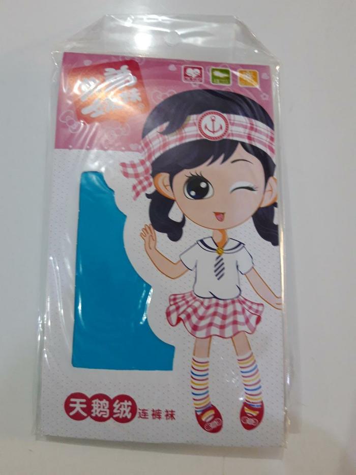 Gambar STOCKING ANAK - biru langit dari Bajuku Shop Jakarta undefined Tokopedia