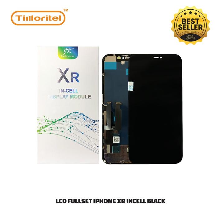 Gambar LCD+TS KOMPATIBLE UNTUK IPHONE XR BLACK dari Timoritel Gajayana Malang undefined Tokopedia