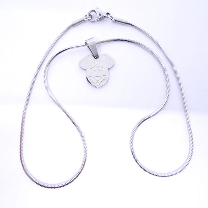 Gambar Kalung Titanium Anak Anti Karat MNT Kalung Anak Cewek Cowok Uk. 35 cm - Silver dari Jordanmall undefined Tokopedia