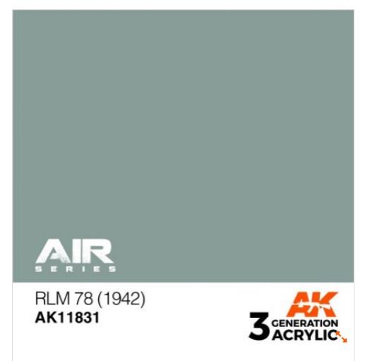 Gambar RLM 78 (1942) AK11831 - cat model kit paint dari scale figure undefined Tokopedia
