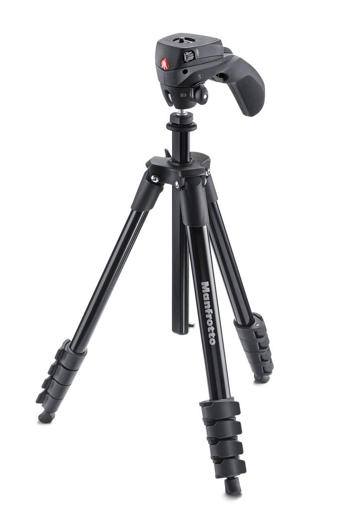 Gambar Manfrotto Tripod MKCOMPACTACN-BK Compact Action - Black dari TasKamera-ID undefined Tokopedia