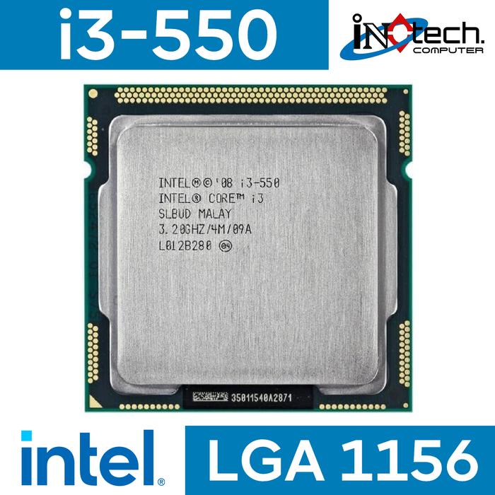 Jual Processor Intel Core i3 530 540 550 560 tray Soket 1156