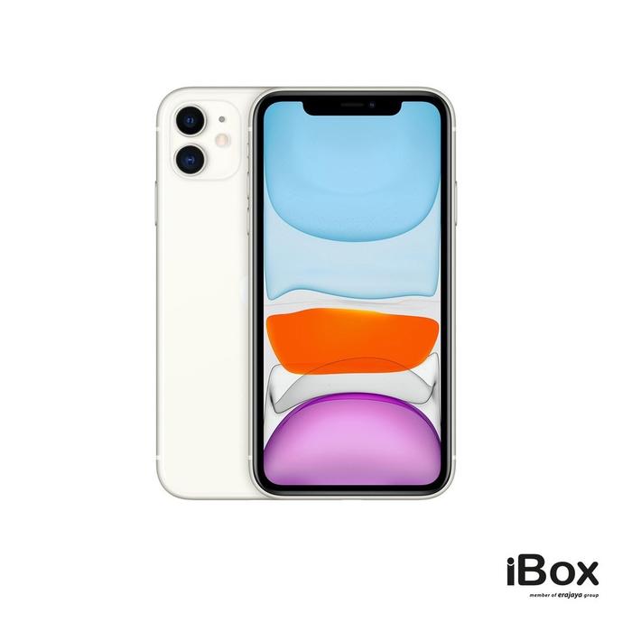 Gambar APPLE iPhone 11 64GB / 128GB / 256GB - BLACK - NEW BNIB - RESMI iBox - White 128GB dari Tmobile itc bsd undefined Tokopedia