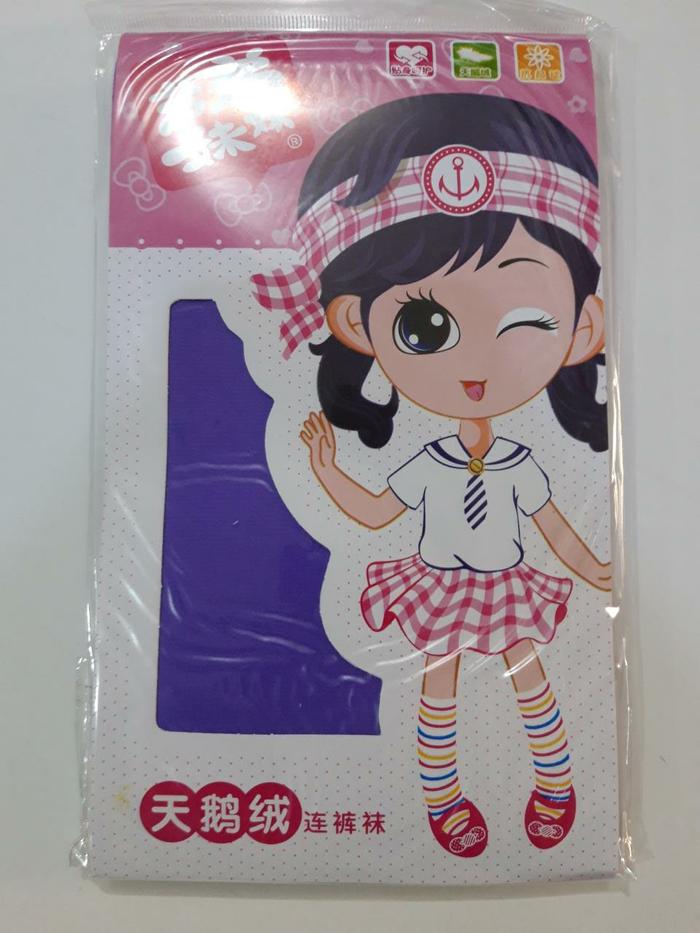 Gambar STOCKING ANAK - ungu terang dari Bajuku Shop Jakarta undefined Tokopedia