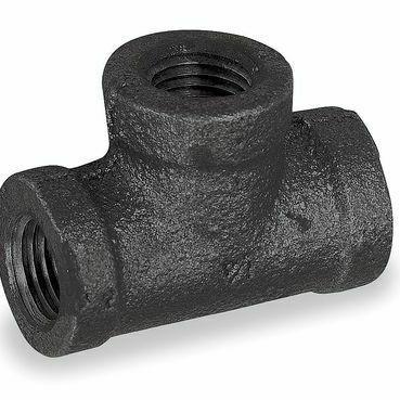 Gambar fitting pipa besi industrial 1/2 inch / keni pipa besi - tee, tanpa finishing dari Trinklie undefined Tokopedia