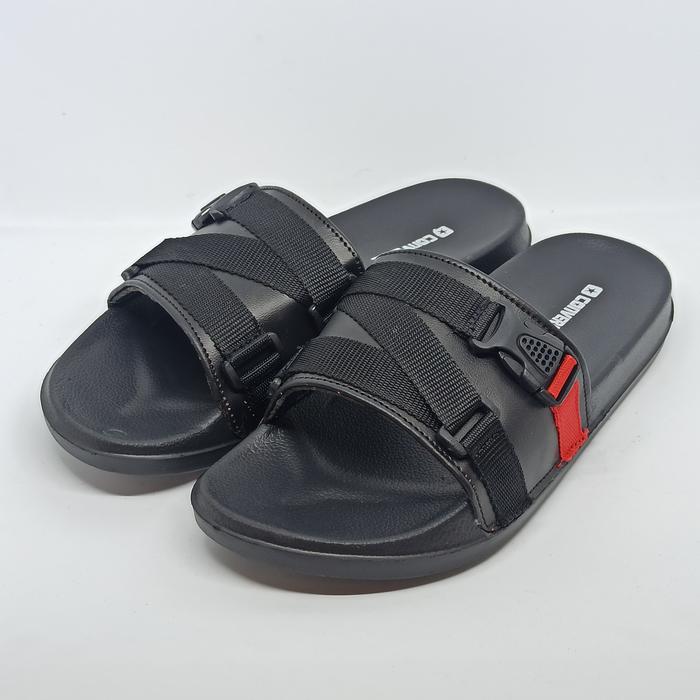 Jual Sandal pria selop slide slippers sendal flip strap webbing
