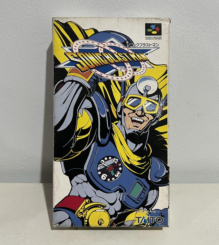 Jual Kaset Super Nintendo Famicom SNES Sonic Blast Man Original