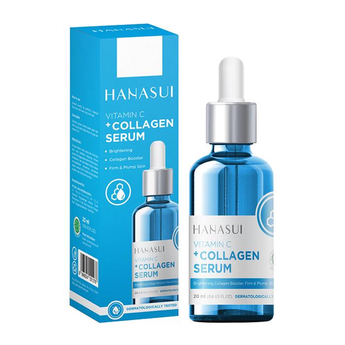 Gambar Serum Hanasui Biru (Vitamin C + Collagen) dari BlueHerbal08 undefined Tokopedia