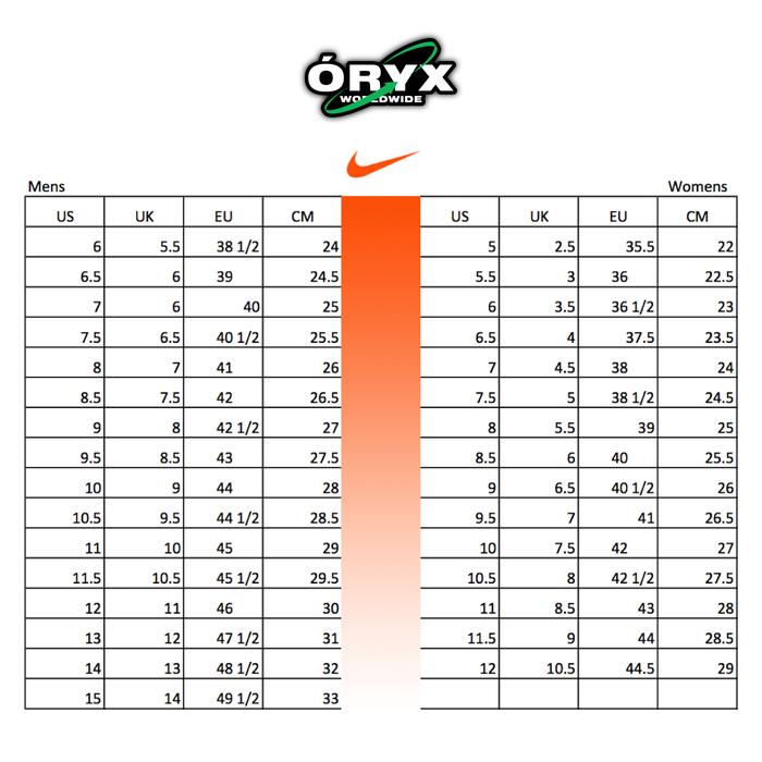 size chart air max 97