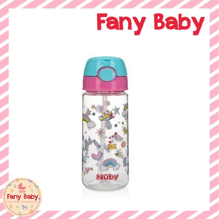 Gambar Nuby Thirsty Flip-it Active 18oz 532ml - Unicorn dari Fany Baby Bintaro undefined Tokopedia
