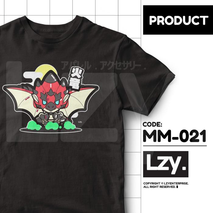 Gambar [PRE-ORDER] KAOS MONSTER HUNTER RATHALOS / MALZENO / LUNAGARON by LZY - RATHALOS, XXXL dari LZY ENTERPRISE ID undefined Tokopedia
