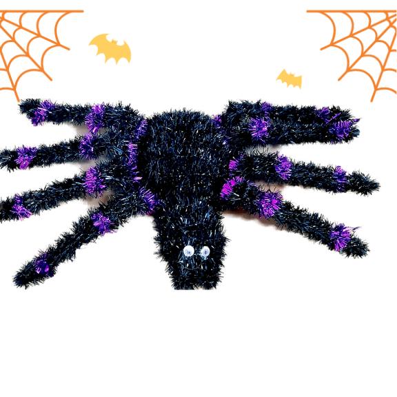 Gambar Dekorasi Halloween Laba Laba Jumbo Spider Hiasan Haloween Murah Grosir - HITAM - UNGU dari MadisonShop undefined Tokopedia