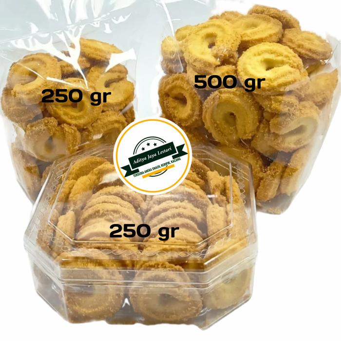 Gambar Butter Cookies | Kue Kering Vanila Ring | Monde Kiloan - 1/4 kg dari Aditya Jaya Lestari undefined Tokopedia