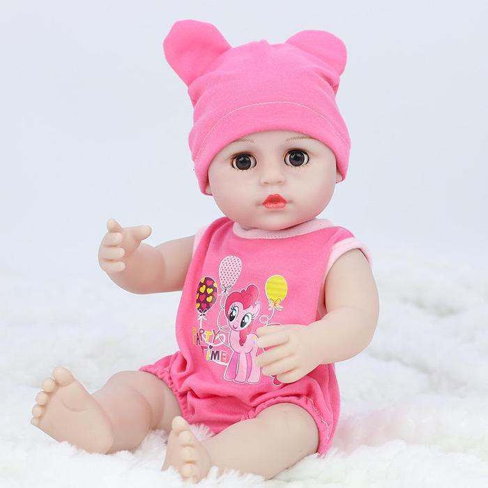 Gambar Boneka Reborn Baby Soft Vinyl Silicone Handmade Realistic Big Eyes - 01 dari Olive Tree Indonesia undefined Tokopedia