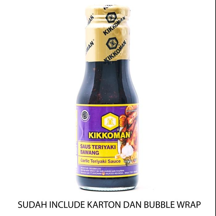 Gambar KIKKOMAN SAUCE ALL VARIAN BEST SELLER - 300GRAM - Garlic Teriyaki dari Kuka Kuka Meat Shop Bekasi undefined Tokopedia