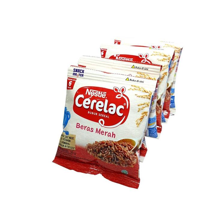 Gambar Nestle Cerelac Bubur Sereal Renceng - Netto 8 bks x 20 gr - Bubur Merah dari Dias Anugrah undefined Tokopedia