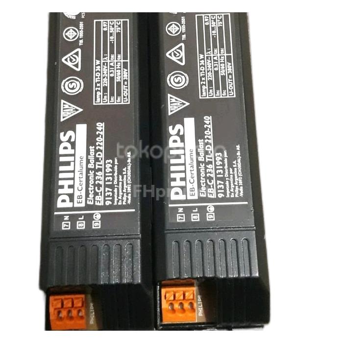 Jual BALLAST EBC 236 PHILLIPS / EB-C 2X36 WATT - Jakarta Barat ...