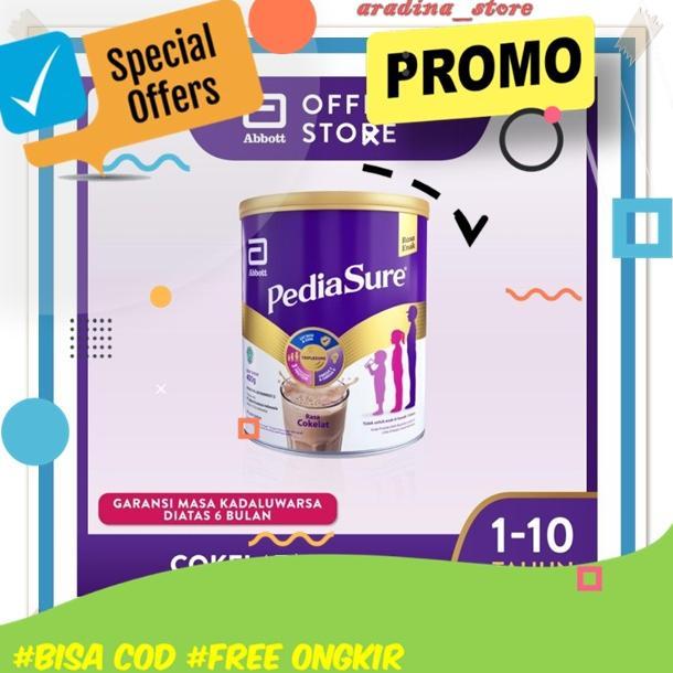 Gambar Baru Susu Pediasure Coklat 400Gr Susu Pertumbuhan Anak 1 3 4 10 Tahun dari babymilk695 undefined Tokopedia
