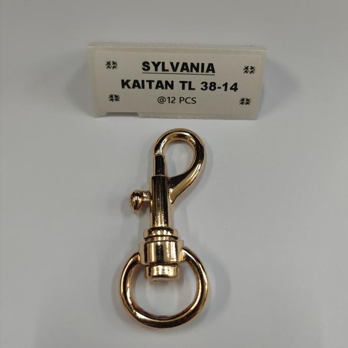 Gambar KAITAN TL 38-14 @12 PCS, Kaitan Pengait Tas Zinc Alloy Ukuran 18mm Coating Gantung, Per 12 pcs dari SYLVANIA HARCO undefined Tokopedia