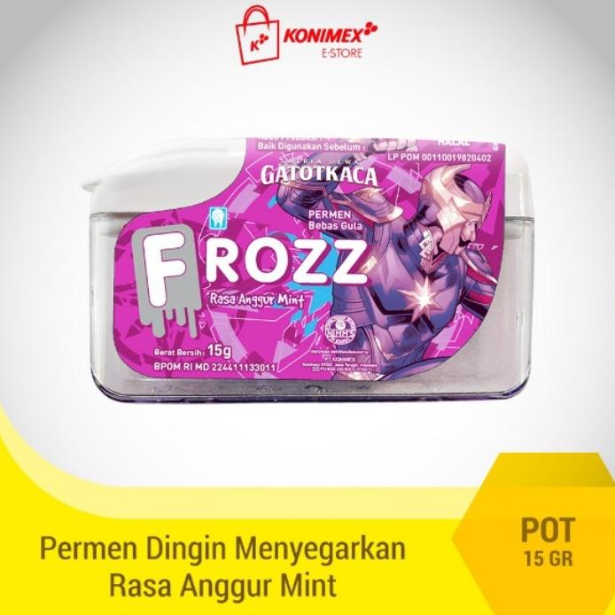 Gambar Permen Frozz 15gr - Frozz Permen Mint All Variant - Anggur Mint dari sertamart undefined Tokopedia