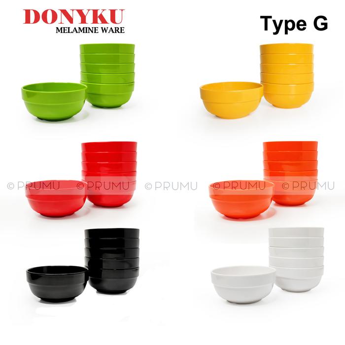 Gambar Mangkok Kecil 4 inch - Mangkok Kuah - Mangkok Nasi - Mangkok Sop - Type G, Hitam dari Prumu undefined Tokopedia