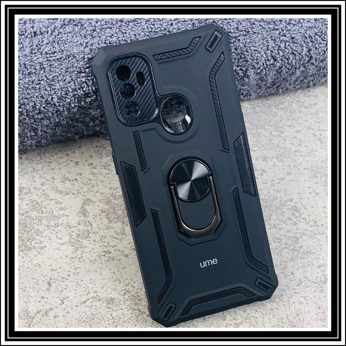 Gambar OPPO A33 / A53 2020 DUTY ARMOR ORIGINAL HARD CASE SOFT STAND COVER PC - HITAM, OPPO A33 2020 dari Case Thebest undefined Tokopedia