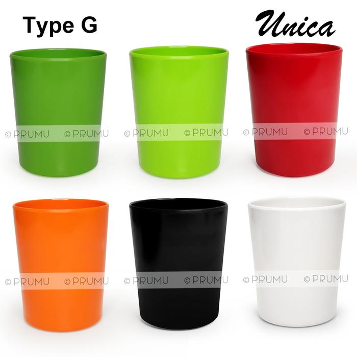 Gambar Gelas Melamin - Gelas Minum - Gelas Kecil Melamine - Gelas Kopi - Type G, Putih dari Prumu undefined Tokopedia