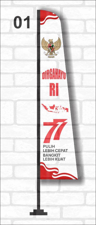 Gambar BENDERA UMBUL UMBUL MERAH PUTIH HUT RI 77 / BENDERA KEMERDEKAAN RI 77 - MERAH PUTIH 01 dari pancawarnaprinting undefined Tokopedia