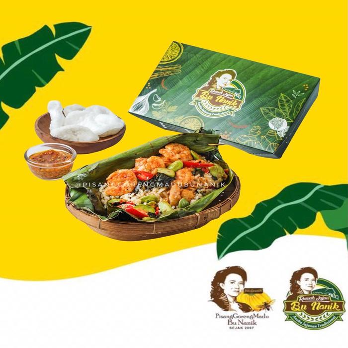 Gambar Nasi Bakar Spesial khas Bu Nanik (KHUSUS GOJEK GRAB) - UDANG PETE dari Pisang Goreng Madu Bu Nanik undefined Tokopedia