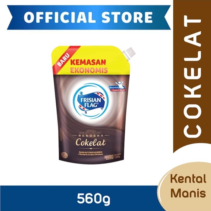 Gambar FRISIAN FLAG Kental Manis Chocolate Pouch 545g dari Luppy More Store undefined Tokopedia