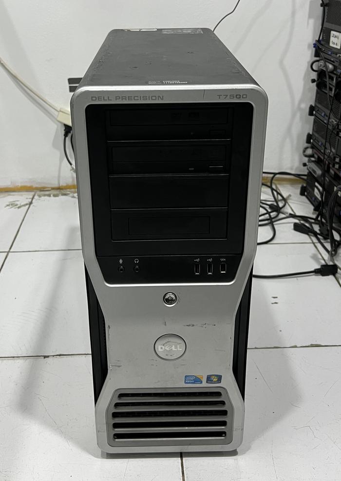 PRECISION T7500 Xeon E5620 @ 2.40GHz 12GB 1000GB DVD±RW Quadro 2000★ 9631] DELL PRECISION T7500 Xeon E5620 2.4GHｚ メモリ8GB HD無 DVD