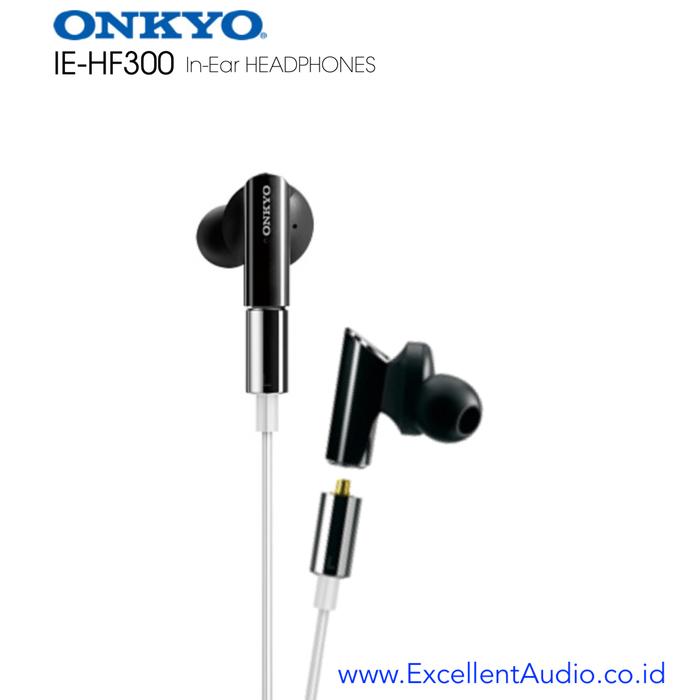 Gambar Onkyo IE HF300 In ear headphone - Putih dari Excellent Audio Official undefined Tokopedia