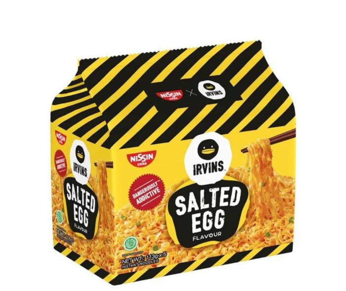 Gambar Nissin Irvin Instant Noodle salted egg original/ spicy ecer - Original dari Nyum Nyum Store Upgrade undefined Tokopedia