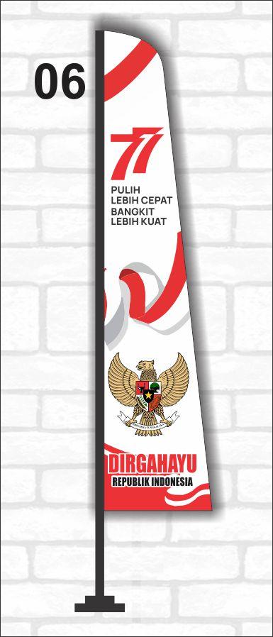 Gambar BENDERA UMBUL UMBUL MERAH PUTIH HUT RI 77 / BENDERA KEMERDEKAAN RI 77 - MERAH PUTIH 06 dari pancawarnaprinting undefined Tokopedia