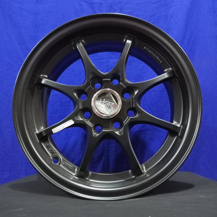 Gambar velg mobil HSR HIROSHIMA r14 untuk sigra,ayla,calya,avanza,agya,brio dari HSR ALPHA RACING KARAWANG undefined Tokopedia