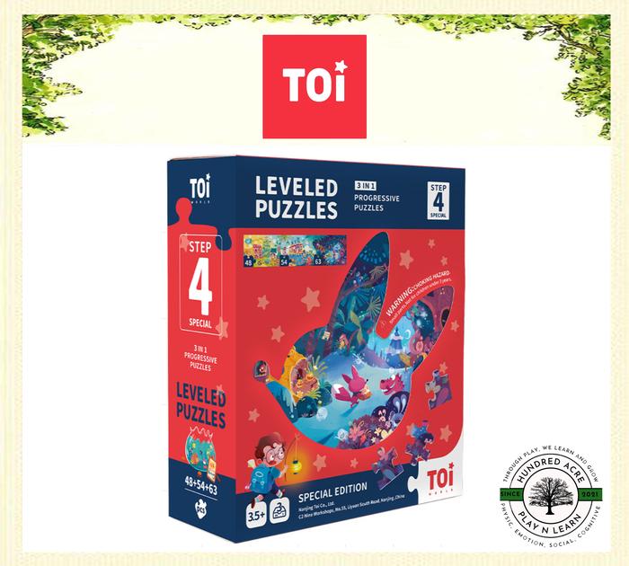 Gambar TOI Leveled Puzzles 3 in 1 - Step 4 Special Edition [TOI Limited] dari Hundred Acre undefined Tokopedia
