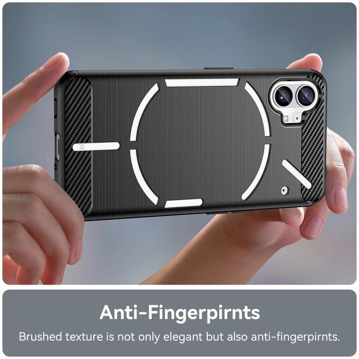 Gambar NOTHING PHONE 1 SOFT CASE BRUSHED CARBON BLACK CARBON - BLACK dari Bimasaktionline undefined Tokopedia