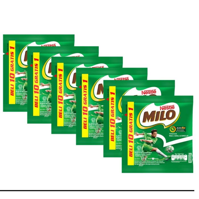 Gambar Susu Bubuk Milo 22 gram 11 pcs dari Toko Zefaa undefined Tokopedia