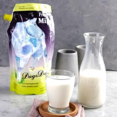 Gambar Susu Sapi Segar Tawar - Dago Dairy Fresh Milk dari kotaksayur undefined Tokopedia