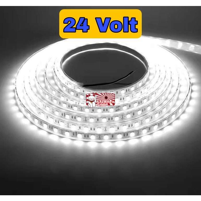 Gambar 24 VOLT Lampu Led Strip Flexible Roll 5 meter Led 3528 24volt 24v Truk - Putih dari Salmary Shop undefined Tokopedia