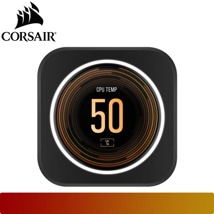 Gambar CORSAIR iCUE ELITE CPU Cooler LCD Display Upgrade Kit - Hitam dari Nano Komputer undefined Tokopedia